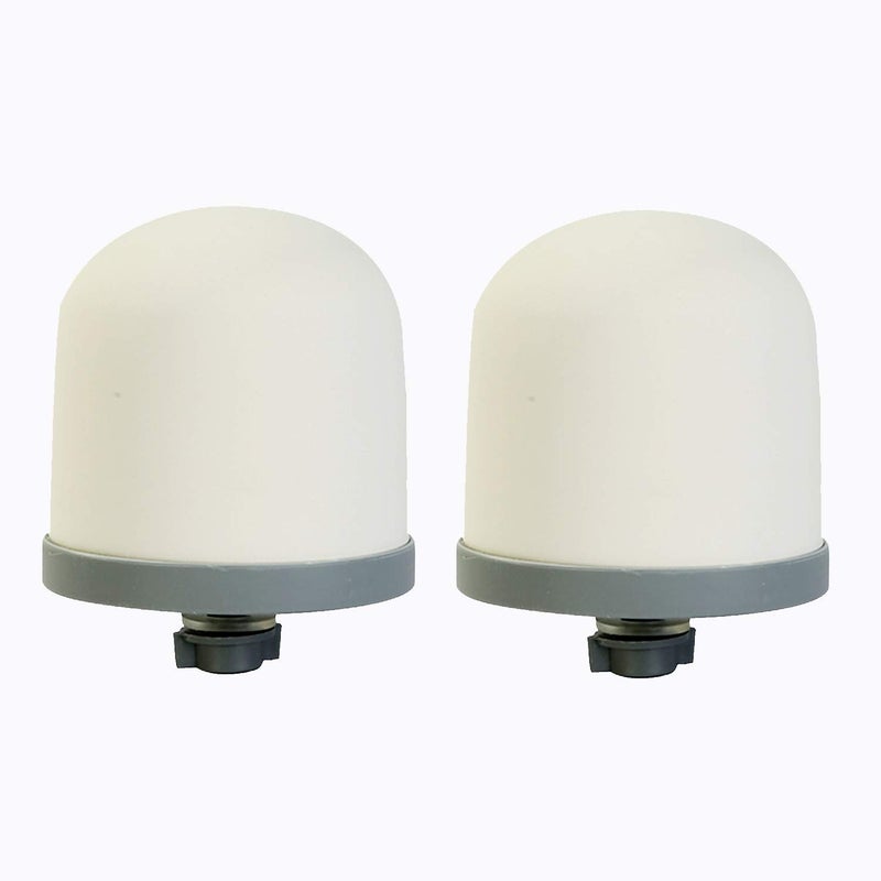Huining Ceramic Dome Water Filter, Replacement for Pre-Filtration Unit, 0.15 to 0.5 Micron for Household Bucket Filtration System Pitcher (2 PCS) - Image 4